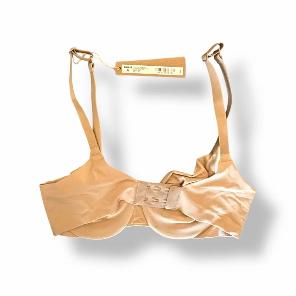 SKIMS Smoothing‎ Intimates Unlined Full Coverage Bra Clay - Picture 4 of 5